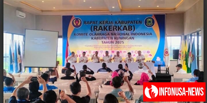 Rapat Kerja Kabupaten (Rakerkab) Komite Olahraga Nasional Indonesia (KONI) Kabupaten Kuningan Tahun 2025