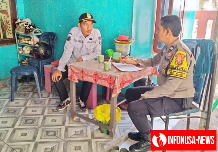 Bhabinkamtibmas Desa Walahar Ingatkan Warga Untuk Jauhi Permainan Judi Online