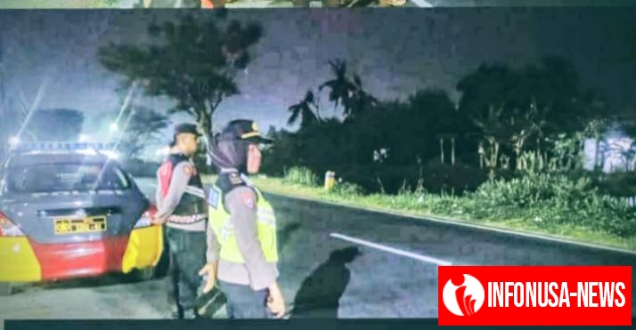 Patroli KRYD Ahir Pekan, Panit Binmas Polsek Rengasdengklok Menyisir Tempat-tempat Rawan Tindak Kriminalitas