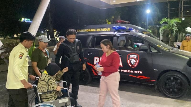 Patroli Rinjani Presisi, URC PUMA Jatanras Polda NTB Perkuat Pengamanan di Sejumlah Titik Rawan Mataram
