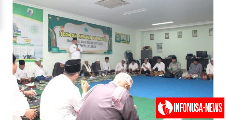 Wabup Lebak Amir Hamzah Hadiri Istighosah, Pembinaan dan Pengajian Bersama MUI Kabupaten Lebak