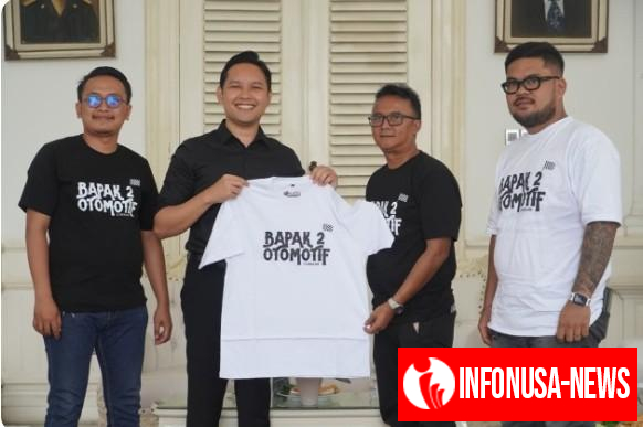 Sinergitas Pemerintah Daerah & Masyarakat, Bupati dr. Wahyu Sambut Hangat Komunitas Bapak-bapak Otomotif Cianjur di Pendopo