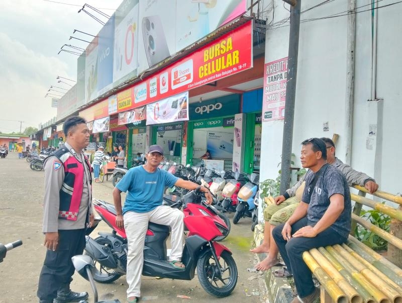Polisi Batujaya ajak Masyarakat untuk menjaga Kamtibmas