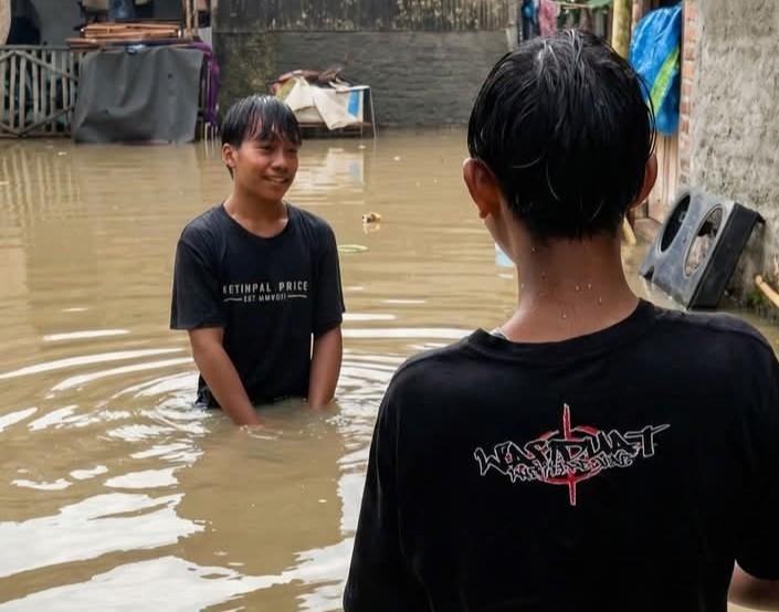 Ketika Sungai Meluap, Warga Bugel Kembali Berhadapan dengan Banjir