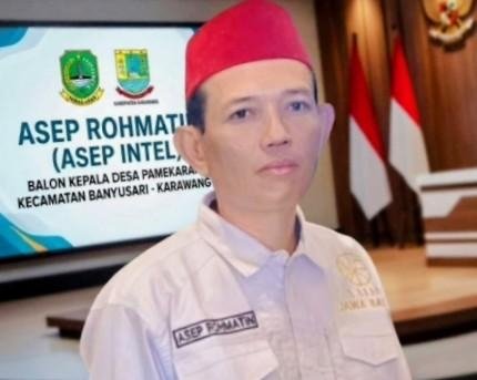 Asep Intel Siap Bertarung di Pilkades Pamekaran, Pengalaman Birokrasi dan Jurnalistik Jadi Modal Membangun Desa