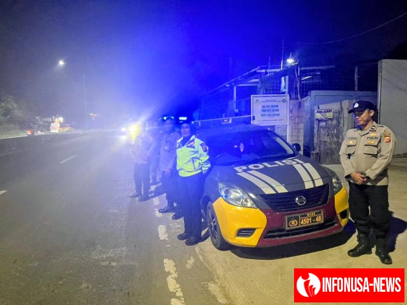 Upaya Cegah Gangguan Kamtibmas Polsek Purwasari Polres Karawang Tingkatkan Kegiatan Patroli