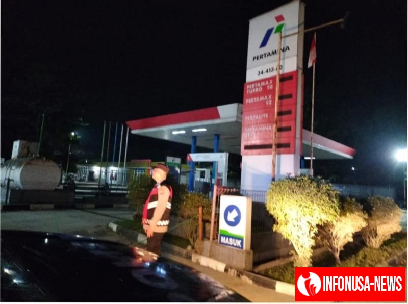 Polsek Pangkalan Laksanakan Patroli Perintis, Antisipasi Gangguan Kamtibmas dari Obvit Pertamina