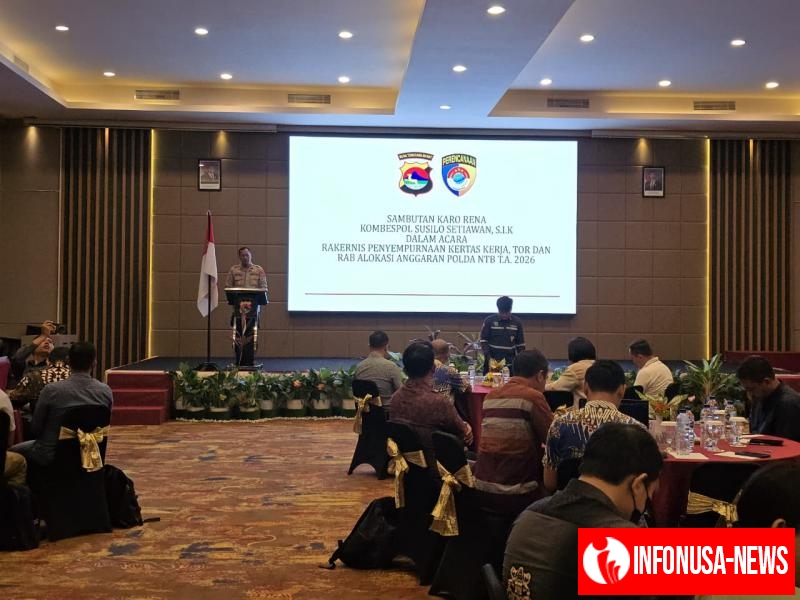 Polda NTB Bahas Strategi Efisiensi Anggaran 2026, Fokus pada Dampak Nyata untuk Masyarakat
