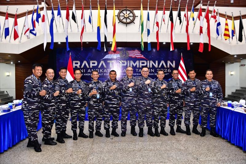 PANGKORMAR IKUT SERTA RAPIM TNI AL 2026