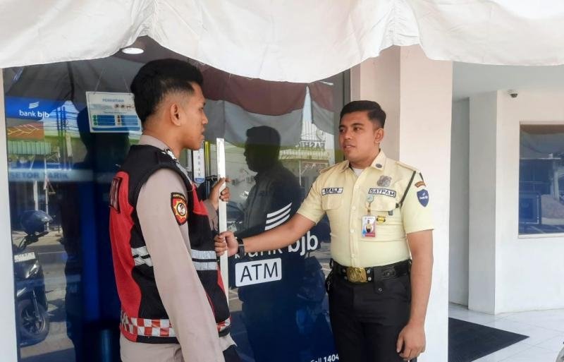 Cegah Gukamtibmas di Objek Vital, Polsek Telagasari Giatkan Patroli