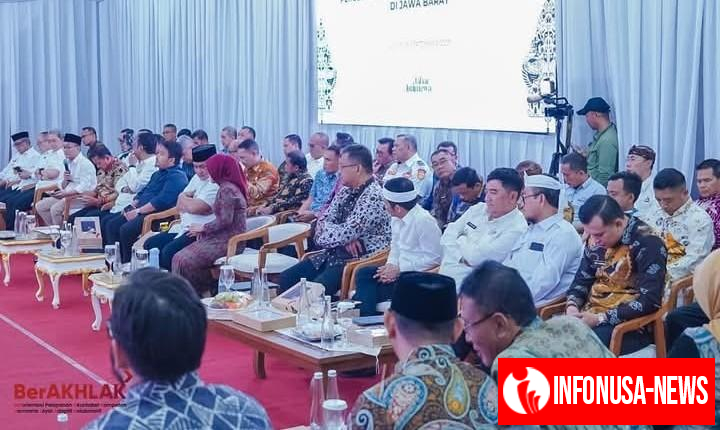 Bupati Subang Reynaldy Hadiri Rakor Percepatan Pembangunan Infrastruktur Jawa Barat Bersama Gubernur KDM 