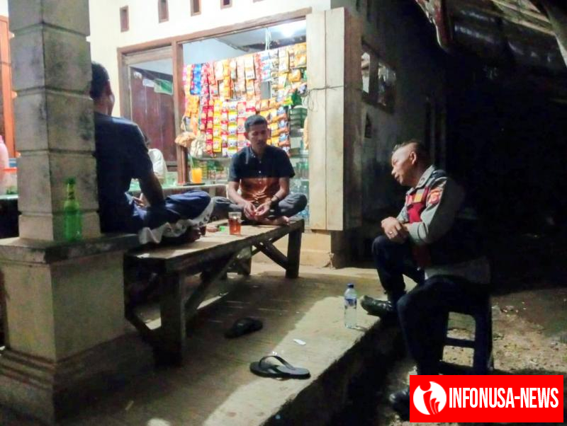 Patroli Malam Efektif Sambang Warga Edukasi Waspada Pada Patroli Malam Personil Polsek Tegalwaru