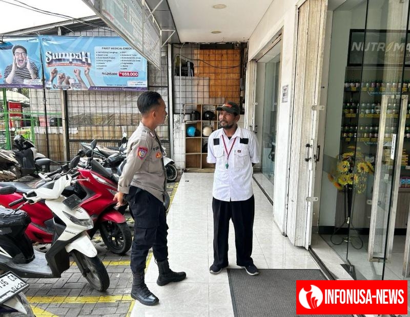 Langkah Polsek Telukjambe Timur, Hadirkan Rasa Aman di Lokasi Kimia Farma