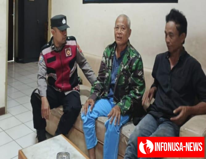 Bhabinkamtibmas Polsek Tegalwaru Ngobras Bareng Aparatur Desa Cintawargi Ajak Tingkatkan Kewaspadaan