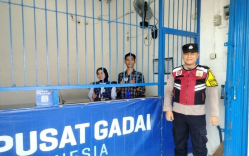 Rutin Kunjungi Pusat Gadai Gempol Patroli Prekat Polsek Banyusari di Siang Hari