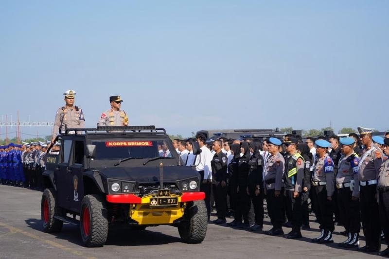 2.678 Personel Dikerahkan, Kapolda NTB Pimpin Apel Ops Mandalika Rinjani 2026 Amankan MotoGP