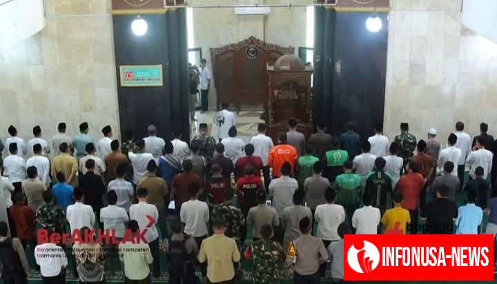 Doa Bersama & Shalat Goib di Gelar Pemkab Subang di Masjid Al-Musabaqoh untuk Korban Demonstrasi