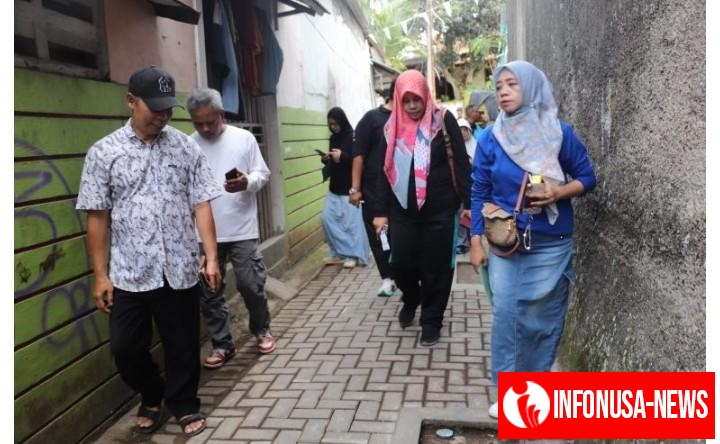 Tim Monev Kecamatan Cikole Kota Sukabumi Meninjau Pelaksanaan P2RW di Kelurahan Kebonjati