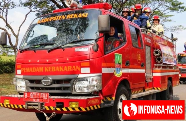 Disdamkar Kabupaten Bekasi Imbau Warga Waspada Kebakaran Selama Libur Nataru