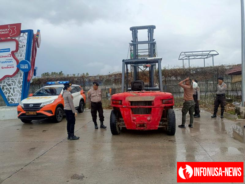 Subsatgas Obvit Polda NTB Sasar Lokasi Strategis Dalam Patroli Cipkon Jelang Event MotoGP 2025