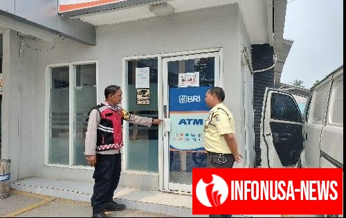 Agar Tetap Berkomunikasi kepada Pihak Kepolisian Perihal Kamtibmas di Wilayah Hukum Polsek Tempuran. Polisi Ingatkan Security Perbankan