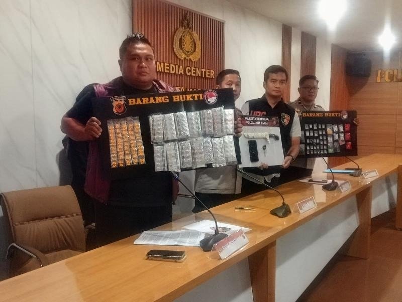 Gempur Jaringan Narkotika Juli–Agustus 2026, Satresnarkoba Polresta Karawang Amankan 30 Kasus Pidana