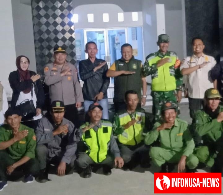 Patroli Gabungan Prokopimda TNI/POLRI Dan Satpol PP Turun Ke Jalan, Antisipasi Kejahatan Wilayah Kecamatan Banyusari