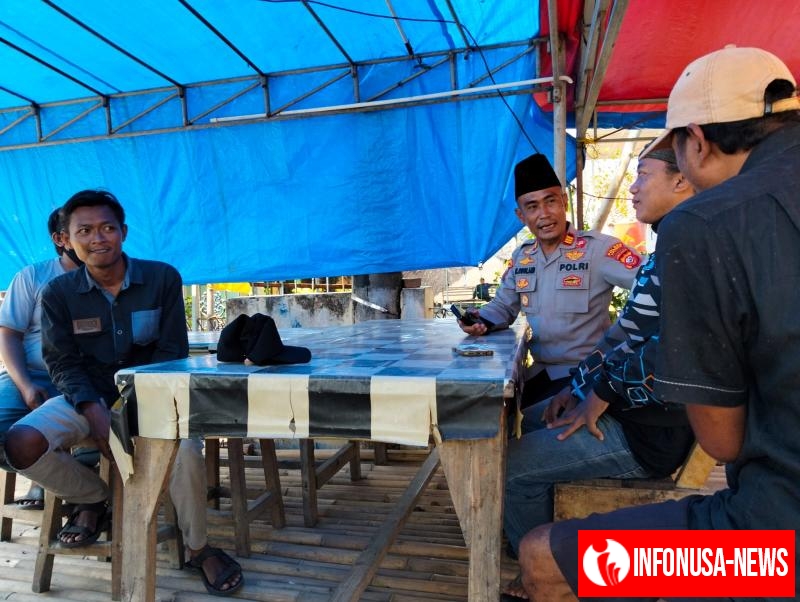 Kapolsek Batujaya Gelar Kegiatan Jumat Curhat bersama Masyarakat Desa Batujaya