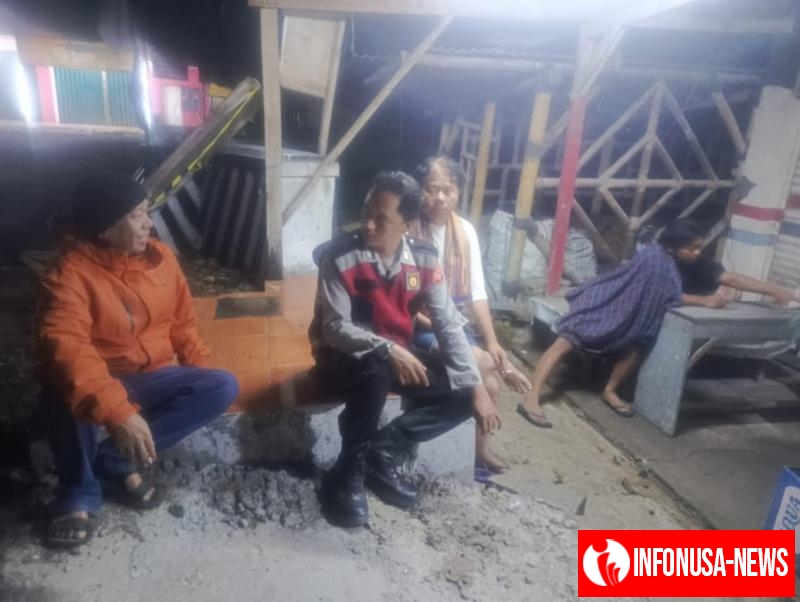 Momen Bhabinkamtibmas Polsek Pangkalan, Perkuat Kedekatan dan Sinergitas Bersama Masyarakat