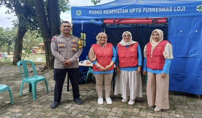 Pastikan Libur Nataru 2025 Aman, Personil Polsek Tegalwaru Giat PAM Objek-objek Wisata