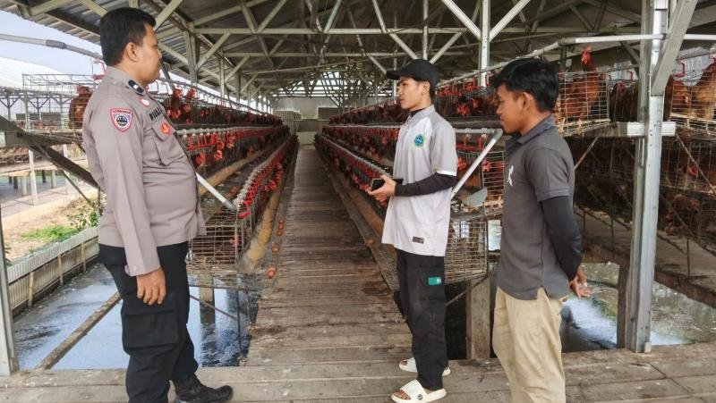 Anggota Polsek Telagasari Himbau Warga Waspada Potensi Kenakalan Remaja