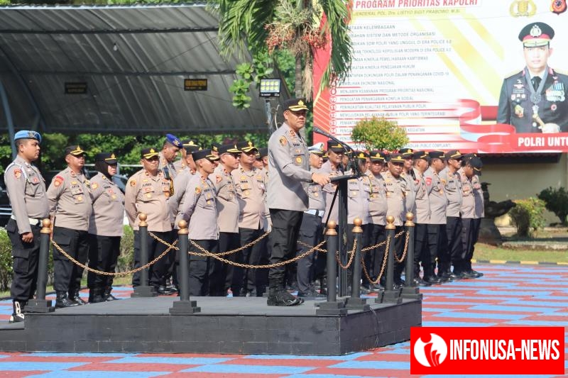 Kapolres Subang Pimpin Apel Jam Pimpinan, Tekankan Soliditas dan Dukungan terhadap Program Nasional