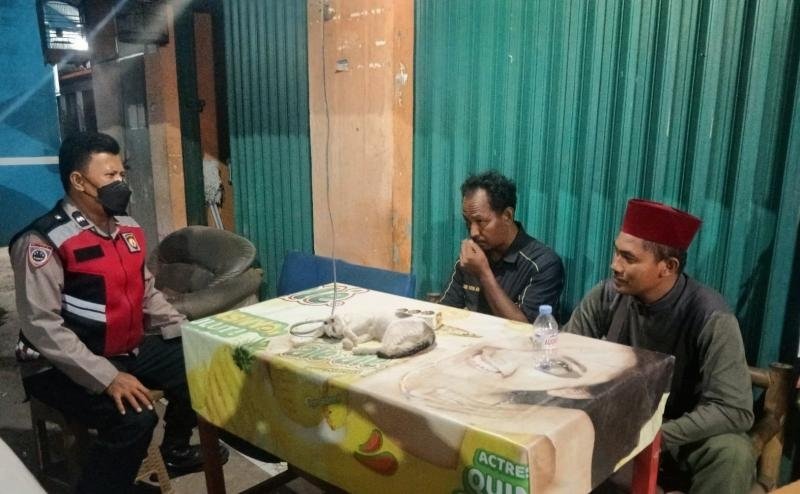 Bhabinkamtibmas Polsek Telagasari Laksanakan Pembinaan Giat Siskamling Warga Binaan