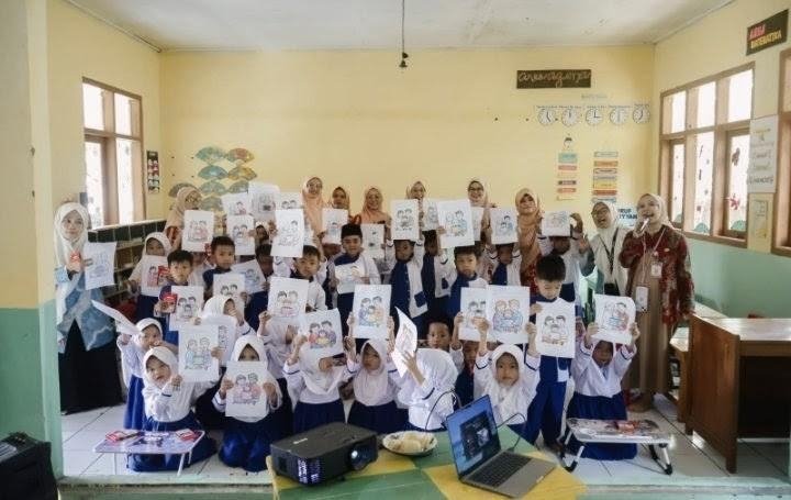 Jauh dari Pusat Kota, Anak-anak Rajadesa Ciamis Diajak Bijak Bersahabat dengan Gawai
