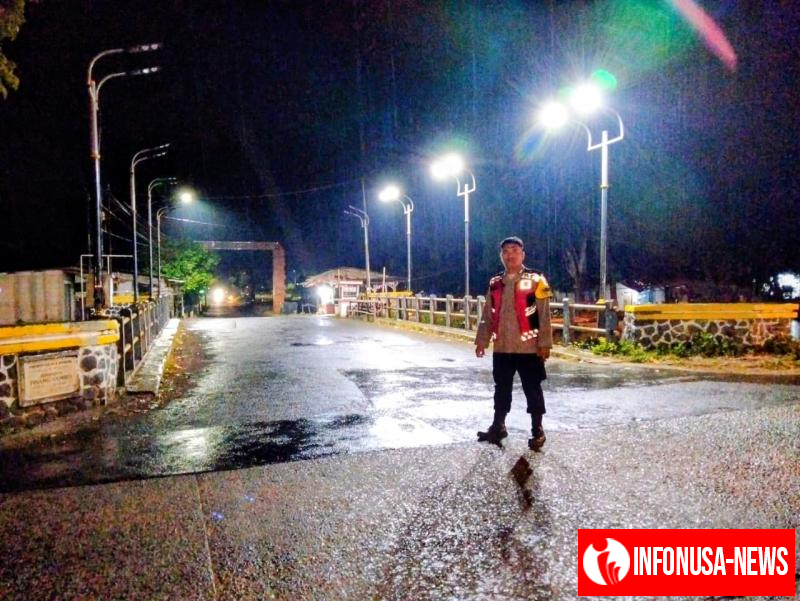 Tak Kenal Lelah Upaya Anggota Polisi Polsek Batujaya laksanakan Patroli Prekat dalam rangka Antisipasi Kenakalan Remaja