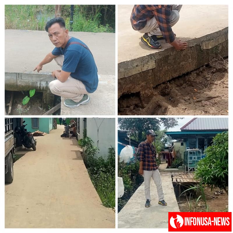 Proyek di Kelurahan Keramasan RT 17 dan 18 Terkesan Takut Masyarakat Tahu, Ada Dua Paket Proyek Senilai Hampir rp.1.450.000.000. Ada Apa!!!!?