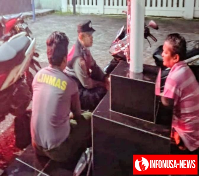 Bhabinkamtibmas Polsek Tegalwaru Ngobrol Santai Bareng Warga Kampung Ciakar Desa Cintawargi
