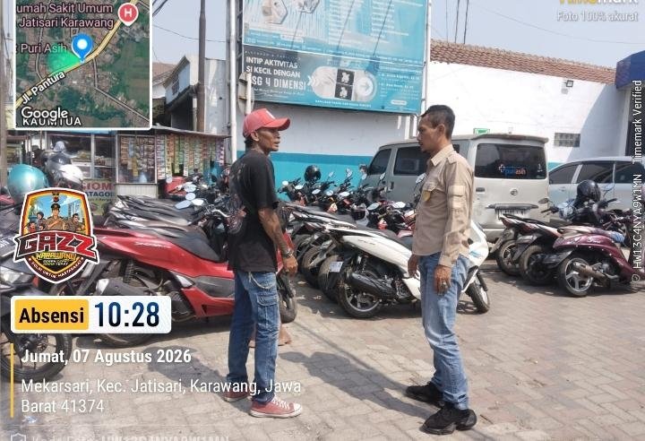 Unit Reskrim Polsek Jatisari Melaksanakan Patroli Kering Serse Sapa Warga