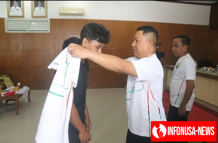 Wabup Andreas Lepas Kontingen Porda & Paperda, Wabup: Junjung  Sportifitas & Jaga Nama Baik Daerah