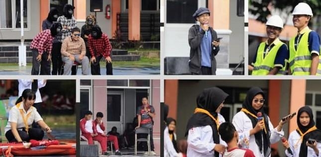 Bangun Percaya Diri dan Kebugaran, SMK Tri Mitra Gelar Senam Pagi dan Kompetensi Day