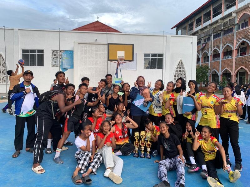 SMPN 2 Jatisari Ukir Prestasi Gemilang, Voli Putri Juara 1 dan Basket Raih Posisi Bergengsi