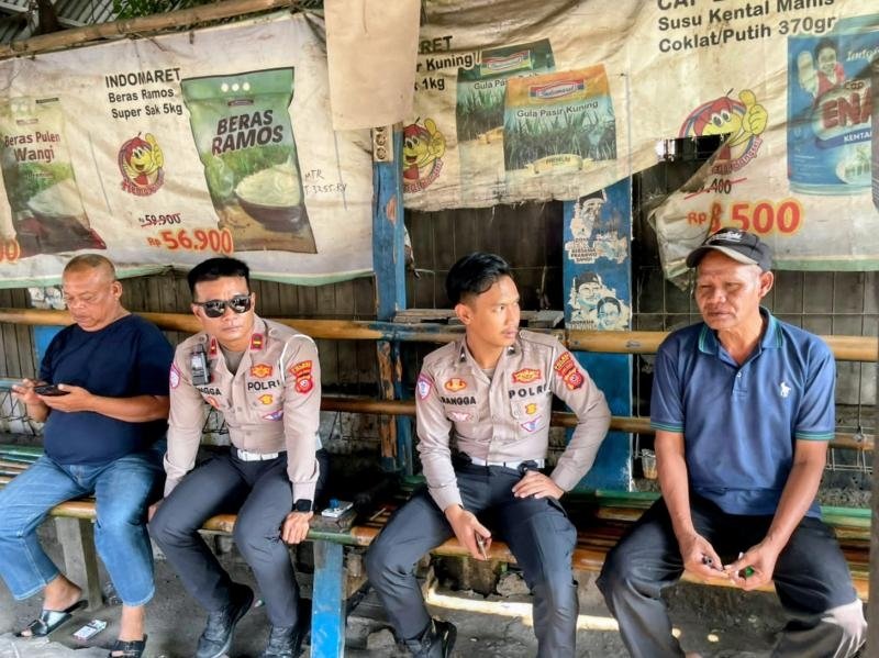Kegiatan Polantas Menyapa, Sosialisasi Kamseltibcarlantas Kepada Warga Karawang Timur