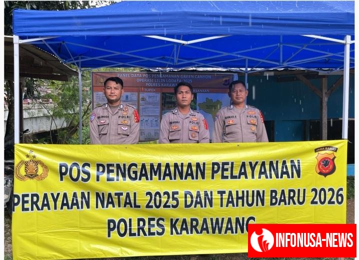 Pengamanan Objek Wisata Dalam Rangka Ops Lilin 2025 DiWilayah Pangkalan