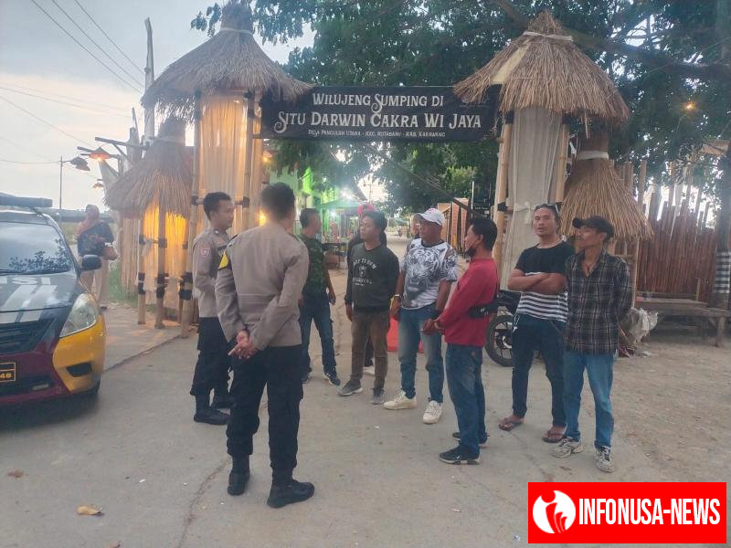 Cegah Tindak Kejahatan Patroli Polsek Kotabaru Sambangi Tempat Wisata