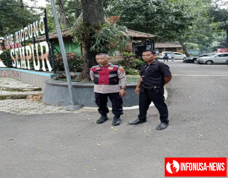Pastikan Wisatawan Aman, Sigap Personil Polsek Tegalwaru Patroli Objek Wisata Edukasi Penjaga