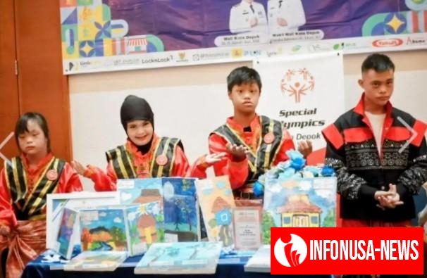 Berbagai Karya Lukisan Hingga Kain Batik Dipamerkan pada Momen Peringatan Hari Disabilitas Internasional 2025