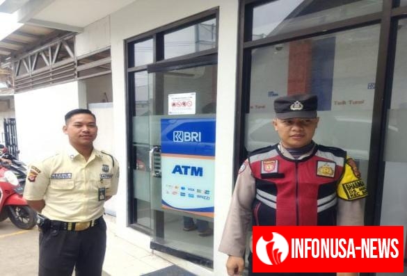 Upaya Anggota Polsek Banyusari Kunjungi Bank BRI Gempol Patroli Prekat di Siang Hari