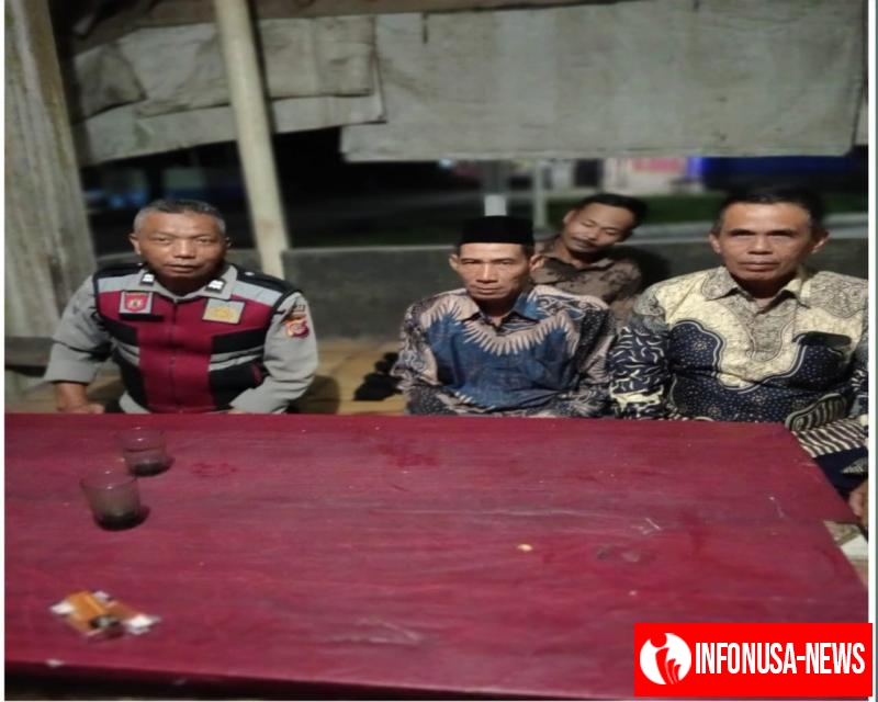Bhabinkamtibmas Polsek Tegalwaru Giat Ngawangkong Bareng Warga Desa Mekarbuana