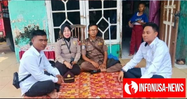 Panit Binmas Polsek Rengasdengklok Lakukan Sambang, Guna Menjalin Tali Silaturahmi