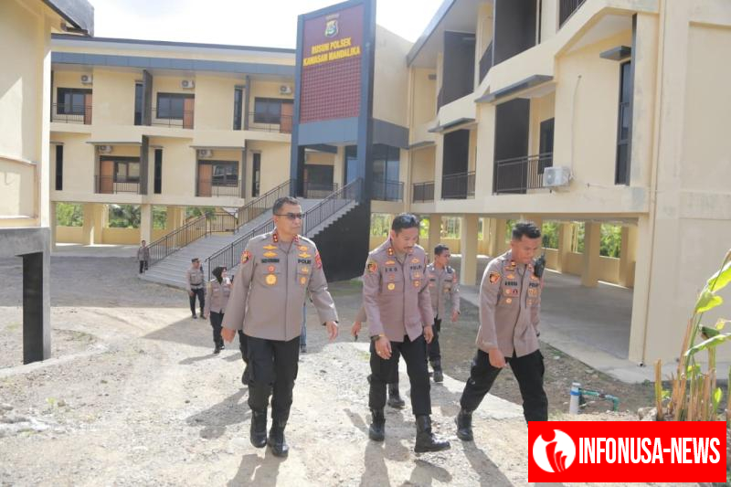 Kapolda NTB Tinjau Polsek Kawasan Mandalika, Pastikan Kesiapan Pengamanan MotoGP 2025